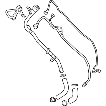 GM 84689977 Filler Neck 84689977 GM Filler Neck Illustration 1 of 1