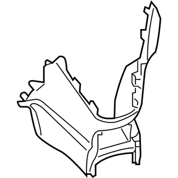 Pontiac 19184859 Floor Console