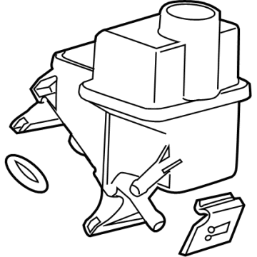 19209150 GM Power Steering Pump Reservoir Illustration 1 of 1