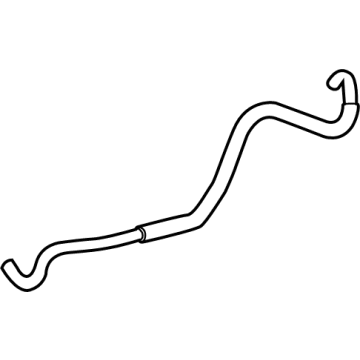 GM 84150118 Outlet Hose 84150118 GM Outlet Hose Illustration 1 of 1