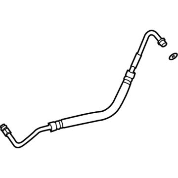 GM 84150116 Inlet Pipe 84150116 GM Inlet Pipe Illustration 1 of 1