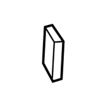 22918519 GM Tow Eye Cap Illustration 1 of 1