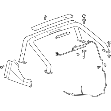 85654295 GM Bar, End Gate And Rear Door Decoration Illustration 1 of 1