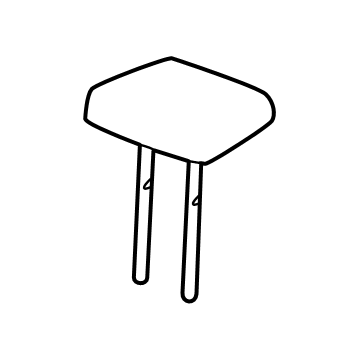GM 26449592 Restraint Assembly-Rear Seat Center Head *Backen Black 26449592 GM Restraint Assembly-Rear Seat Center Head *Backen Black Illustration 1 of 1