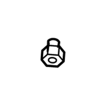 11092721 GM Stabilizer Link Nut Illustration 1 of 1