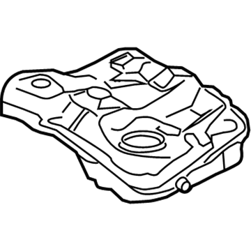 19184091 GM Fuel Tank Illustration 1 of 1