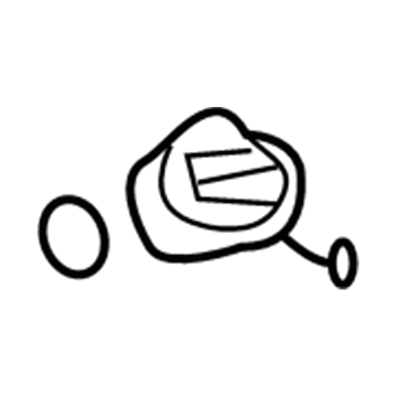 88974427 GM Filler Cap Illustration 1 of 1