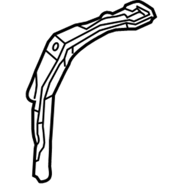 19205492 GM Pipe Shield Illustration 1 of 1