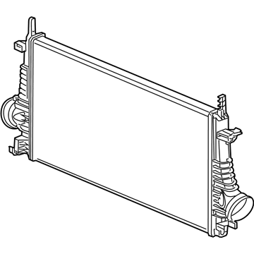 13241751 GM Intercooler Illustration 1 of 1