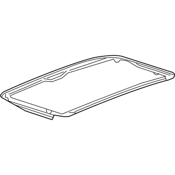 Chevy 87821328 Front Glass