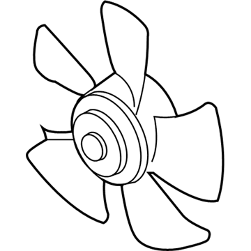 Chevy 93740672 Fan & Motor