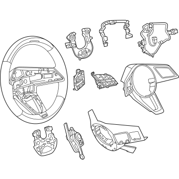 Buick 85648000 Steering Wheel
