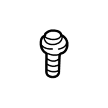 GM 11501193 Diagonal Brace Rear Bolt, Front 11501193 GM Diagonal Brace Rear Bolt, Front Illustration 1 of 1