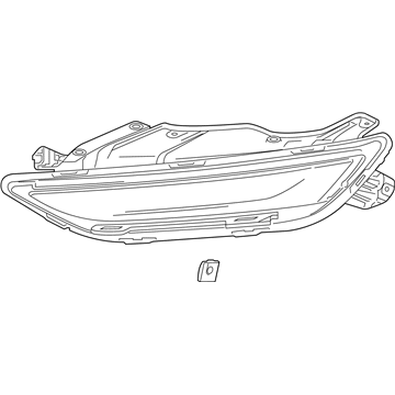 Chevy 87830987 Daytime Run Lamp