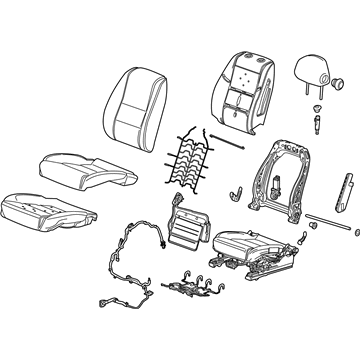 Chevy 84021023 Seat Assembly