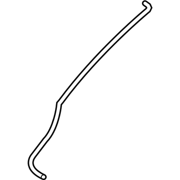 GM 13267878 Front Hose, Driver Side 13267878 GM Front Hose, Driver Side Illustration 1 of 1