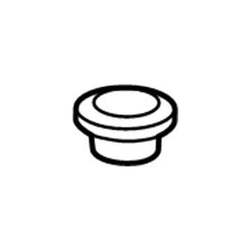 GM 23322259 Radiator Lower Insulator 23322259 GM Radiator Lower Insulator Illustration 1 of 1