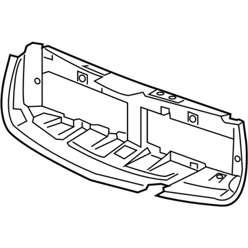 GM 23368097 Air Inlet 23368097 GM Air Inlet Illustration 1 of 1