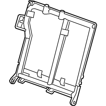 GM 95262375 Seat Back Frame 95262375 GM Seat Back Frame Illustration 1 of 1
