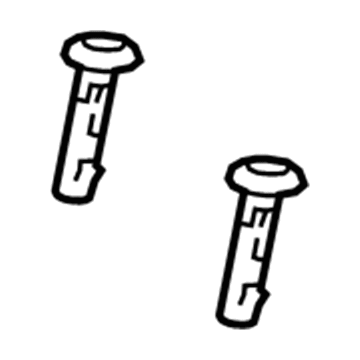 GM 95386837 Headrest Guide 95386837 GM Headrest Guide Illustration 1 of 1