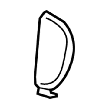 25855841 GM Side Trim, Passenger Side Illustration 1 of 1