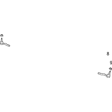 Chevy 92286153 Outer Tie Rod