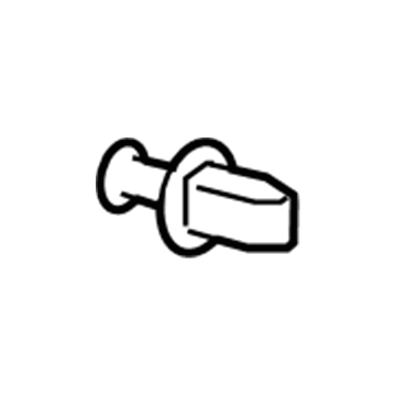 Chevy 11518017 Bumper Cover Retainer Clip