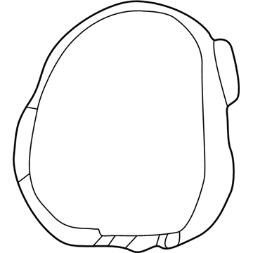 Chevy 10287668 Speaker Grille