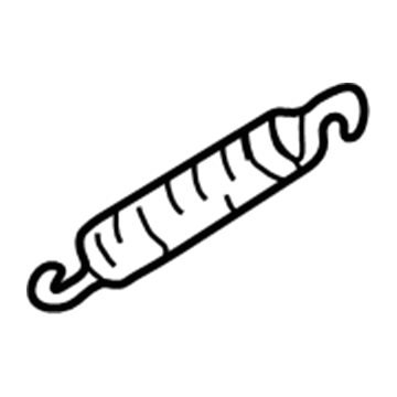 GM 22604938 Return Spring, Front 22604938 GM Return Spring, Front Illustration 1 of 1