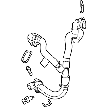 Chevy 86779169 Reservoir Hose