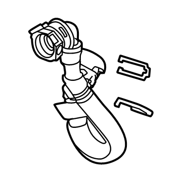 Chevy 86803273 Lower Hose