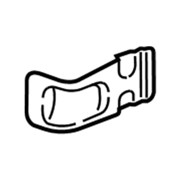 GM 15028076 Heat Shield, Passenger Side 15028076 GM Heat Shield, Passenger Side Illustration 1 of 1