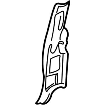 Chevy 15237645 Body Side Trim