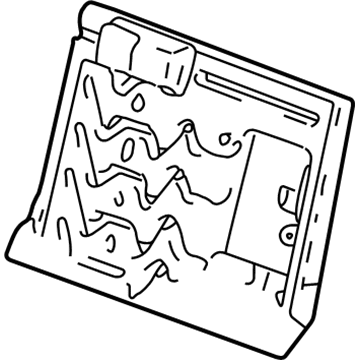 Buick 12457051 Support Panel