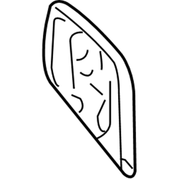 Cadillac STS Car Mirror - 88980976