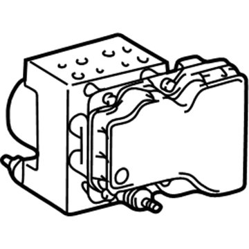 Pontiac ABS Pump And Motor Assembly - 88973937
