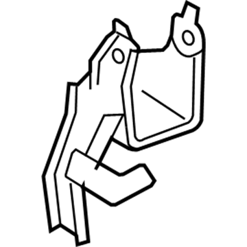 88975632 GM Rear Mount Bracket Illustration 1 of 1