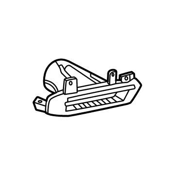 84983740 GM Sleeve-Exhaust Tail Pipe Heat *Galvano Silvv Illustration 1 of 1