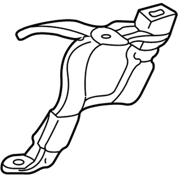 GM 89023191 Lap & Shoulder Belt 89023191 GM Lap & Shoulder Belt Illustration 1 of 1