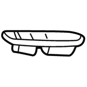 22658698 GM Switch Panel, Passenger Side Illustration 1 of 1