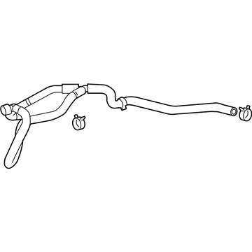 Saturn Brake Booster Vacuum Hose - 20918146