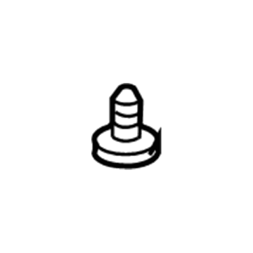 GM 10280777 Headliner Retainer 10280777 GM Headliner Retainer Illustration 1 of 1