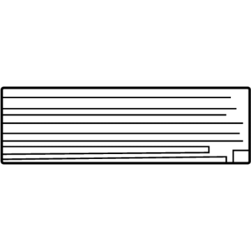 GMC 84699160 Caution Label
