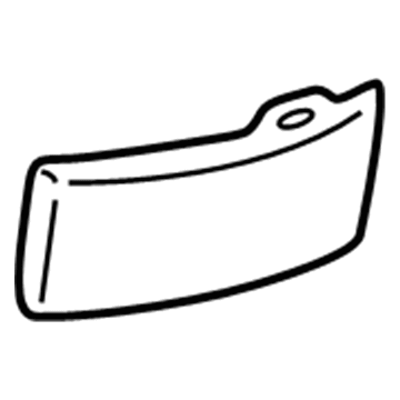 15598836 GM Extension, Front Passenger Side Illustration 1 of 1