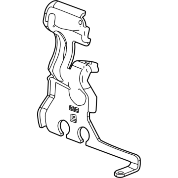 GM 85531009 Bracket, Heater 85531009 GM Bracket, Heater Illustration 1 of 1