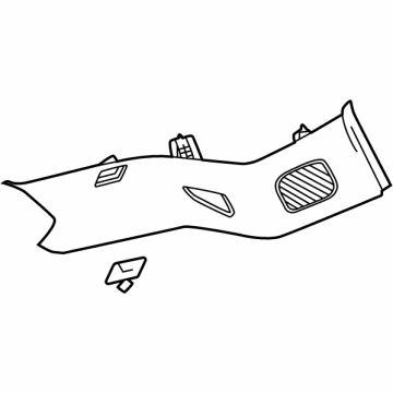 Buick 26534354 Rear Quarter Trim