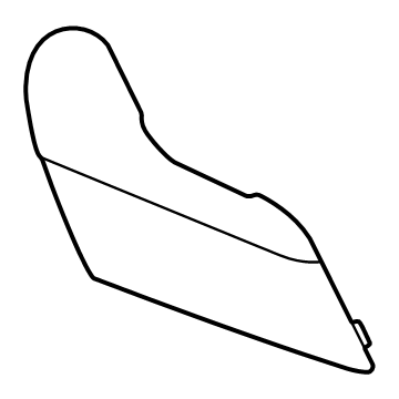 Cadillac 85073779 Outer Finish Panel