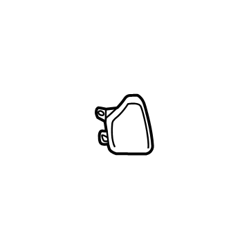 GM 13532993 Paddle Switch, Jet Black, Driver Side 13532993 GM Paddle Switch, Jet Black, Driver Side Illustration 1 of 1