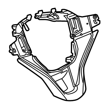 GM 84781102 Trim Cover 84781102 GM Trim Cover Illustration 1 of 1