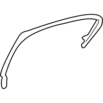 GM 92191347 Frame Molding 92191347 GM Frame Molding Illustration 1 of 1